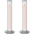 100ml Graduated Cylinder, Borosilicate 3.3 Glass, Single Metric Scale, Class B, Karter Scientific 246I7 (Pack of 2)...