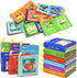 Dr.Rapeti Soft Cloth Books Baby Books Bath Books 6-Pack for Baby Infant Toddler Kids Crinkle Squeaky Washable Chewable Non-Toxic Early Educational...