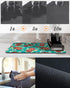 Coffee Bar Mat Accessories for Countertop Pioneer Flower Absorbent Hide Stain Rubber Backed Dish Drying Mats for Kitchen Counter Draining Pad Deco...