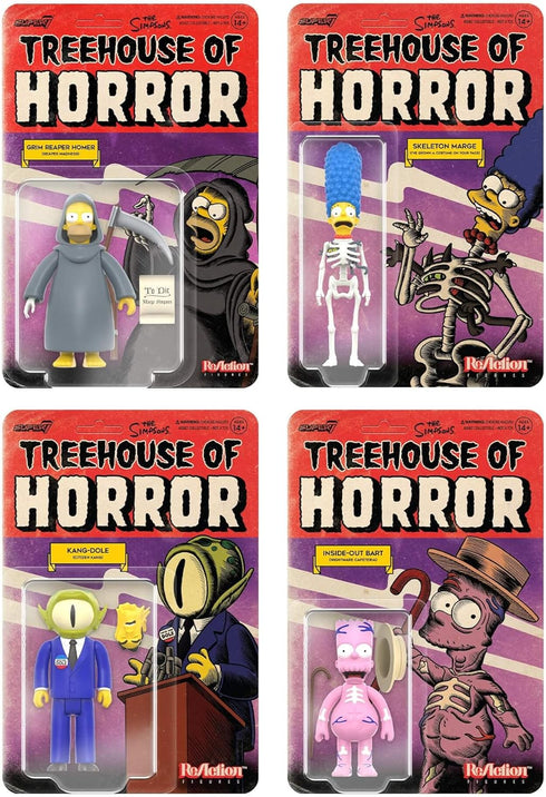 Super7 The Simpsons Treehouse of Horror Inside Out Bart - 3.75" The Simpsons Action Figure Classic TV Show Collectibles and Retro Toys...