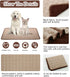 Dogs Cooling Mat Pet Self Cooling Pad Cool Blanket Summer Hot Weather Sleeping Kennel Mat,Washable Ice Silk Sleep Mat Pad Non-Toxic Breathable for...