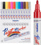 Paint Pens,Permanent Oil Based Paint Markers,Never Fade Marker Pen,for Office, Art projects, Rock Painting, Ceramic, Glass, Wood, Plastic, Metal, ...