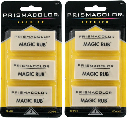 Sanford Prismacolor Magic Rub Eraser (SAN70503),2 Pack...