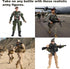 US Army Men and SWAT Team Toy Soldiers Action Figures with Military Weapons Accessories for Kids Boys Girls,12Pcs...