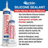 STAR BRITE Silicone Sealant Black 2.8 OZ. (082103)...