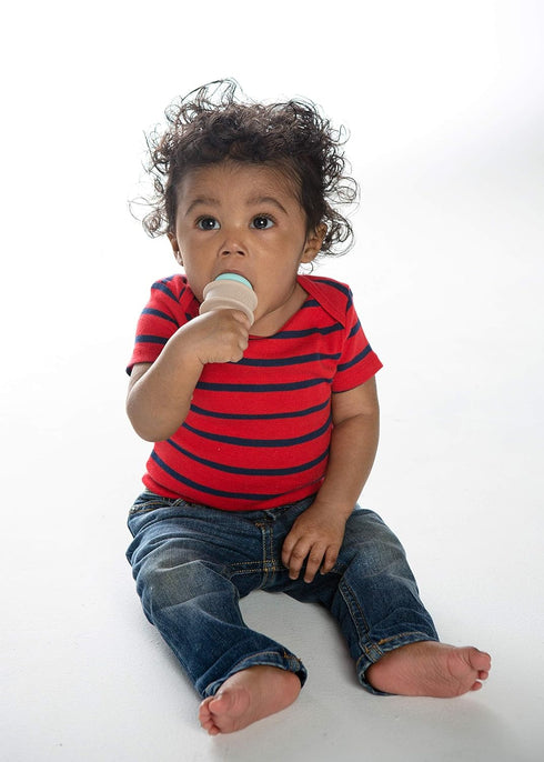 SweeTooth Ice Cream Cone Shaped Baby Teether - Magical Mint...