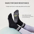 Grippy Yoga Socks for Women – Full Toe Cotton Crew Non Slip Sticky Grip Accessories for Yoga, Barre, Pilates, Dance, Ballet...