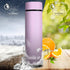 London Sip Multi-Purpose Tea Infuser Travel Mug and Tumbler Fruit Infuser Flask Hot and Cold Double Wall Stainless Steel Thermos with Extra-Long I...