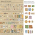 240pcs Vintage Scrapbook Stickers for Journaling - Industrial Age Stickers Aesthetic Art Junk Journal Planner Stickers Scrapbook Paper Scrapbookin...