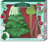 Handstand Kitchen Christmas Tree 3-piece Real Cake Baking Set with Recipes...
