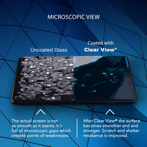 ClearView Liquid Glass Screen Protector | Covers up to 4 Devices | for All Smartphones Tablets and Watches Wipe On Nano Protection - Bottle...