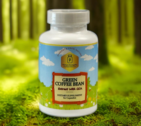 Premium Green Coffee Bean Extract with 50% GCA - 800mg per Serving, Natural Antioxidant Support - 60 Veggie Capsules - Made in FDA Registered Faci...