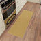 Sweet Home Stores Washable Non-Slip Solid Design Rubberback Runner Rug for Kitchen, Hallways, Bathroom, Entrance, Bedroom, 20" x 59", Beige...