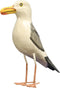 Nautical Decoration Hand Made Wooden Seagull Figurine, 10 Inches Tall...