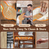 Silicone Bread Sling for Dutch Oven, 2pcs Round Thicker Non-Stick & Easy Clean Reusable Sourdough Baking Mat with Long Handle for Transfer Dough, ...