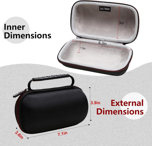 LTGEM Bluetooth Speaker Case Compatible with MusiBaby Bluetooth Speakers, Hard Storage Travel Protective Carrying Bag...