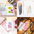 30 Pieces Mixed Bullet Journal Stencil Kit, Letter Drawing Painting Alphabet, Reusable Accessory for DIY Planner Scrapbooking Wall Decor (17.8 x 1...