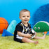 Bright Starts Oball Grippin' Goals Rattle Soccer Ball - Black & White, Easy-Grasp Toy for Newborn and Up...