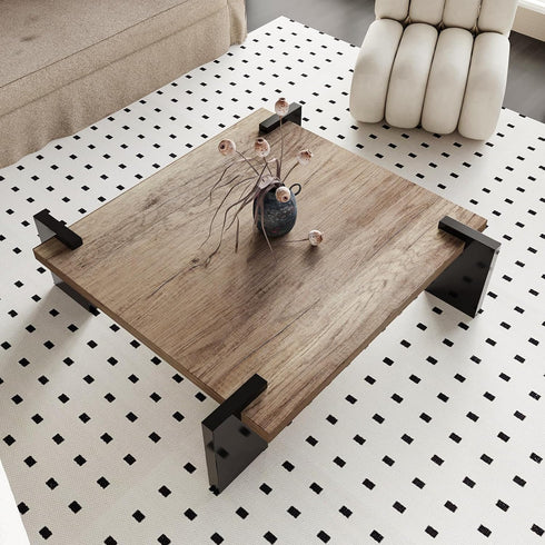 Thick Brown Wood Contact Paper Peel and Stick Wallpaper Roll Self Adhesive Countertops Waterproof Removable Faux Wood Grain Vinyl Wrap Matte Burnt...