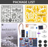 Lucky Doug STEM Projects for Kids Ages 8-12 12-16?6-in-1 Building Science STEM Kits for Boys Kids, Solar Robot Kit Space Toys Birthday Gifts for 8...
