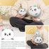 AIXINI Cute Panda Plush Pillow 15.7” Bamboo Panda Stuffed Animal, Soft Kawaii Plushies Hugging Plush Squishy Pillow Toy Gifts for Kids Bedding Sle...