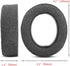 HS70 Earpads Upgrade Thicker Fabric Ear Pads Cushion Replacement Compatible with Corsair HS70 Pro HS60 Pro HS50 Pro Headphone...