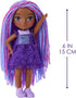 Rainbow High Littles – Indigo Bailey, Purple 5.5" Posable Small Doll with Purse, Magical Pet Fox, Girls Toy Gift, Kids Ages 4-12 Years...