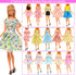 BARWA 10 Sets Doll Clothes Including 3 Sequins Dresses 3 Fashion Floral Dresses 4 Casual Outfits Tops and Pants for 11.5 inch Girl Dolls……...