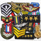 Mo Sheng Accessory 20pcs DIY Medal Epaulet Soldier Badges Patches Embroidery Mix Patterns Iron On/Sew On Applique for Clothes Backpacks T-Shirt Je...