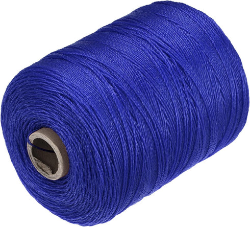 MECCANIXITY Twisted Mason Line Nylon Twine String Cord Blue 600M/656 Yard 1MM Dia for Netting, Landscaping, Home Improvement, DIY Projects, Crafti...