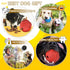 Dog Balls Treat Dispensing Dog Toys, Dog Toys for Aggressive Chewers Large Breed, Nearly Indestructible Squeaky Dog Chew Toys for Large Dogs, Natu...