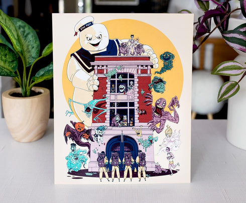 Ghostbusters 2 8x10 Art Print by Fredrik Eden (Nerd Block Exclusive)...