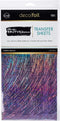 iCraft Deco Foil Transfer Sheets by Brutus Monroe, 6" x 12", 10 Sheets per Pack, Purple Sketch...