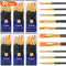 ESRICH Acrylic Brush Set, 6Packs/ 60Pcs Nylon Hair Miniature Brush Paint Brushes, for Acrylic Painting, Face, Body and Oil Watercolor Painting Art...
