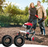 4.10/3.50-4" Inner Tube Tire with TR-87 Bent Valve Stem Replacement Lawn Mower Tire Tubes Wheelbarrow Tires for Tractor Garden Carts Hand Trucks M...