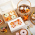 TOMNK 50pcs Cookie Boxes with Window, 8x6x2.5 Inches 2 Style Window Bakery Boxes for Treats, Chocolate Covered Strawberries, Muffins, Donuts...