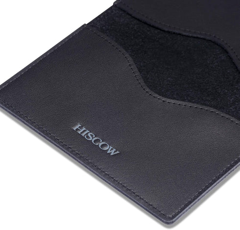 HISCOW Minimalist Thin Bifold Card Holder - Italian Calfskin...