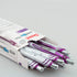 Pentel Gel Ink Pen, Pearl Retractable Gel Pen, (0.7mm) Medium Point, Needle Tip, Violet Ink, 12 pack (BLN77PW-V)...