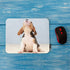 Puppy Dog Mouse Pad Small Cute Beagle Puppy Dog Looking Up Decor Gaming Mouse Pad Rectangle Non-Slip Rubber Mousepad for Computers Laptop 7.9x9.5 ...