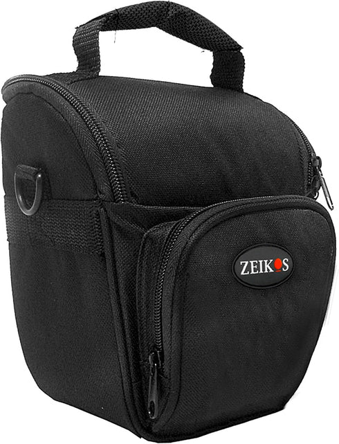 Zeikos ZE-CA10B Short Zoom Case for DSLR Cameras (Black)...