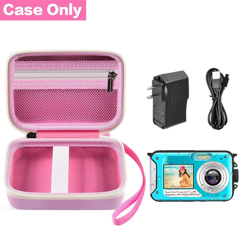 GWCASE Digital Camera Case Compatible with CAMKORY/for YISENCE/for VAHOIALD/for Kodak Pixpro/for Canon PowerShot ELPH 180 190/ for Sony DSCW800 DS...