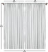 Lunarable Snow Leopard Curtains, Continuous Pattern of Greyscale Natural Camouflage Wild Cat Skin, Window Treatments 2 Panel Set for Living Room B...