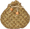 Indian Sequence Potli Bag For Women, Wedding Purse/Jewelry Purse for Women (Base Color- Golden)...