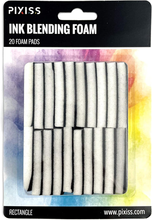 Pixiss Mini Ink Blending Tools - Square (Mini Ink Blending Tool with Added Replacement Foams)...