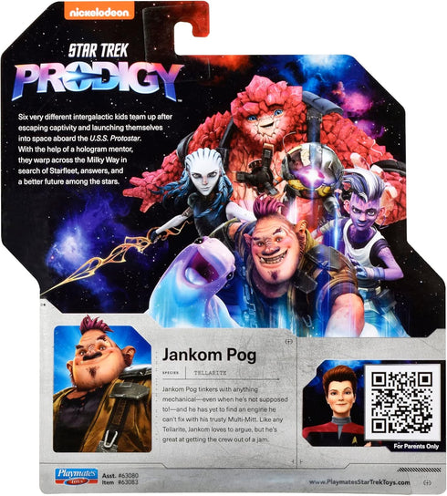Star Trek Prodigy: 5" Jankom Pog Action Figure with Accessories...