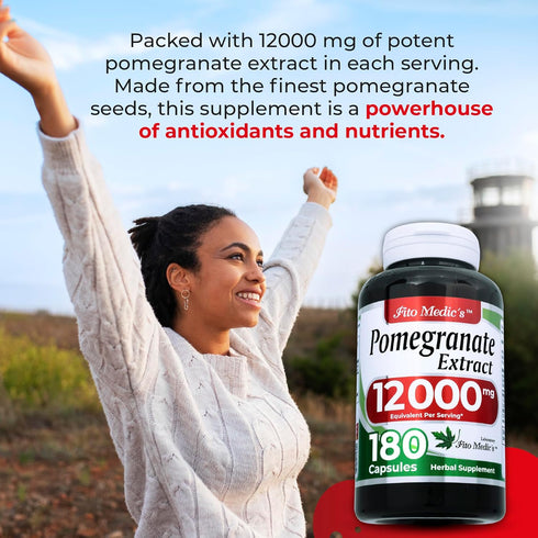 Lab | pomegranate | pomegranate extract capsules | 180 capsules | 12000 mg | pomegranate extract | pomegranate capsules | pomegranate supplement |...