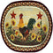 Earth Rugs 48-391MR Placemat, 13 by 19-Inch, Burgundy...