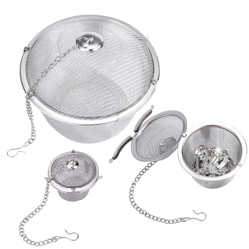 AIERSA 3Pcs Ultrasonic Cleaner Baskets for Small Parts,Ultrasonic Baskets Mesh,Ultrasonic Parts Cleaner,Ultrasonic Basket for Diamond Ring Jewelry...