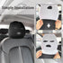 2PCS Funny Headrest Covers for Cars,Personalized Car Decor Headrest Cove,Universal Interior Car Accessories Ski Mask Head Rest Covers for Car Seat...