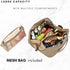 Large Capacity Travel Cosmetic Bag - Makeup Bag Opens Flat for Easy Access - Leather Waterproof Portable Cosmetics Bag with Handle, Divider - Toil...